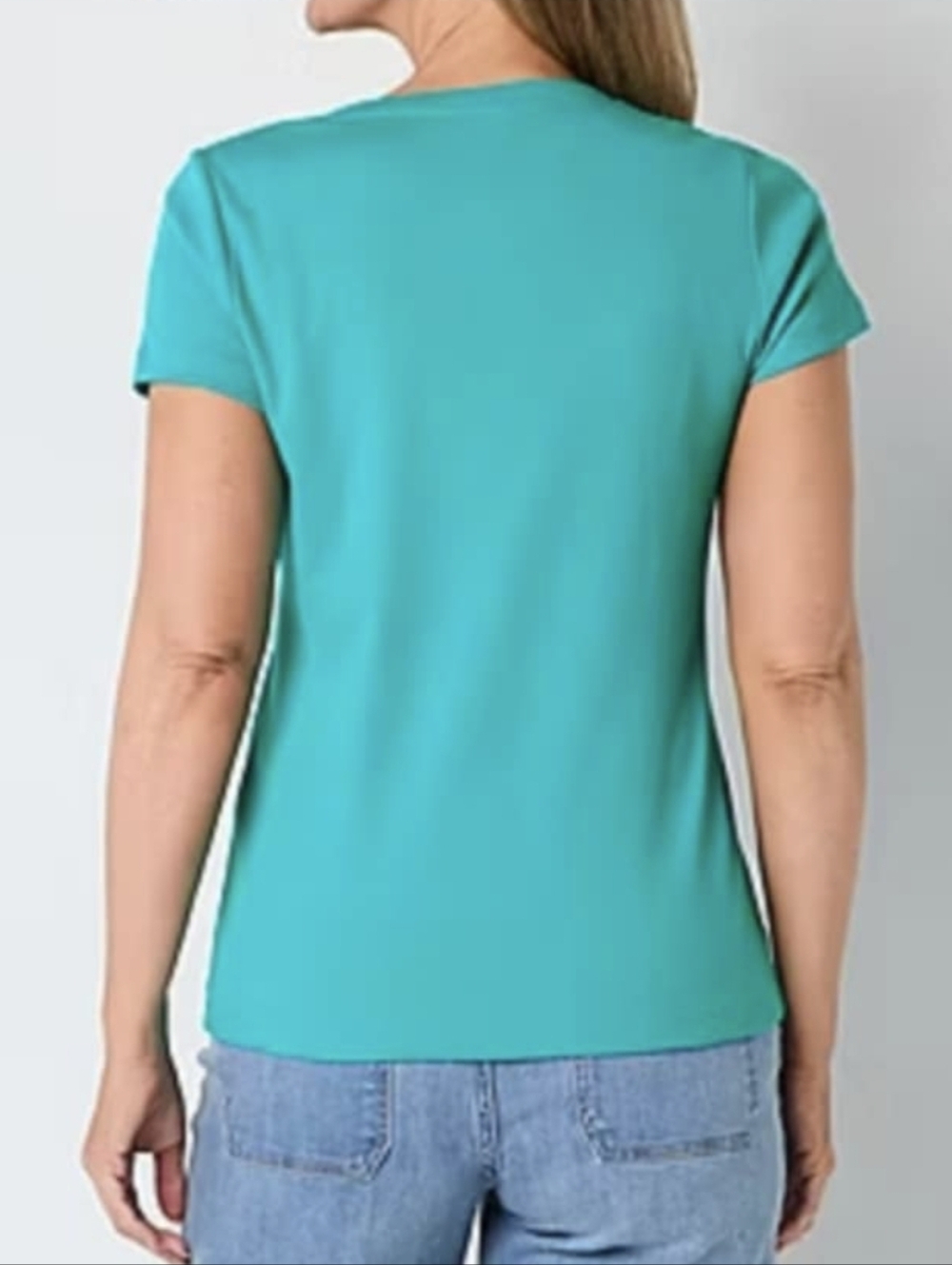 Women's V-neck Tee - Picture 2 of 2